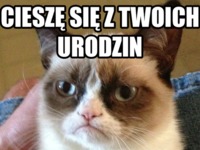 Cieszę się z Twoich urodzin