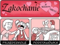 Zakochanie w różnych etapach związku, najlepsze w gimnazjum, haha :-)