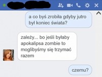 Haha ciekawe które z nich przetrwa apokalipsę zombie XD