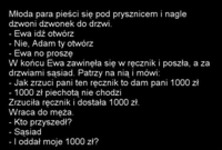 Młoda para pieści sie pod prysznicem i nagle dzwoni dzwonek do drzwi  :D