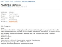 Asystentka-kochanka ! Musisz zobaczyć to OGŁOSZENIE! :)