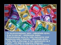 Ojciec uczy syna o PREZERWATYWACH! Haha, mega!