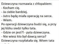 Wzruszająca historia - zobacz co jej ojciec odwalił, haha