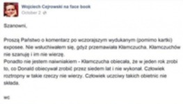 Cejrowski o expose Ewy Kopacz