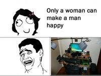 Nie tylko kobiety mogą sprawić, że mężczyzna będzie szczęśliwy!