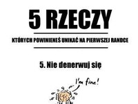 5 rzeczy, których trzeba unikać na pierwszej RANDCE, ZOBACZ i nie daj się :) zaskoczyć