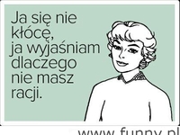 nie kloce sie