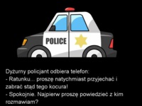 Nietypowy telefon na policję! :D