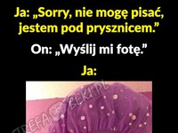 WTF! Ona naprawdę wysłała to zdjęcie! LOL