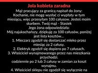 Zaradna Jola wie, jak sobie poradzić w życiu! Co na to jej mąż? :D hahaha