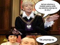 Oskarżony zagiął Annę Marię Wesołowską! :)