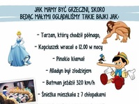 Jak mamy być grzeczni, skoro będąc małymi oglądaliśmy takie bajki jak: