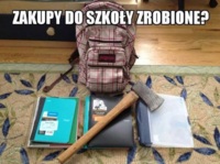 Zakupy do szkoły zrobione? :D