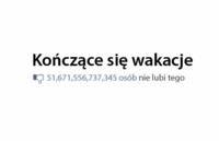 Kończące się wakacje :)