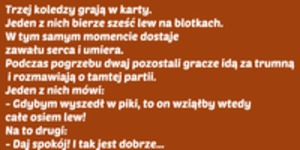 Kawały - koledzy grają w karty :D