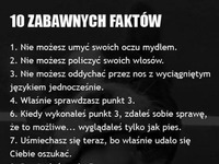 10 zabawnych faktów! 3 najlepszy!