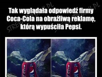 Świetna RIPOSTA cocacoli! SZOK!