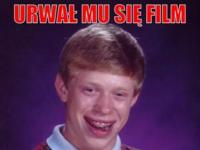 Urwał mu się film...