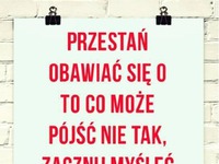 Przestań się obwiniać