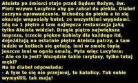 Ateista po śmierci staje przed Sądem Bożym. Co go spotyka w piekle? ;D