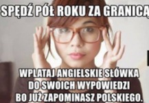 Pół roku za granicą