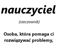 nauczycielka