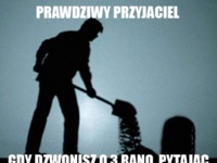 Prawdziwy przyjaciel...