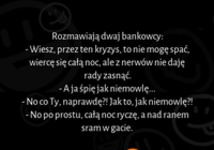 Rozmawiają dwaj bankowcy! Mocny kawał :D