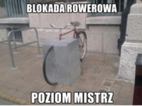 blokada rowerowa