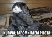 Zapomniałem pilota