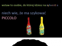 wstaw to osobie z ktora idziesz na sylwestra