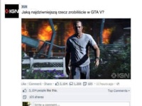 Jaką najdziwniejszą rzecz zrobiliście w GTA V?