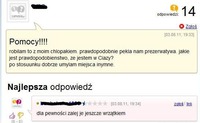 Nigdy nie można być bardziej pewnym po zastosowaniu tego powodu! :D