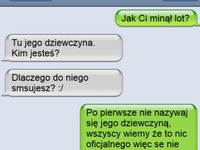 Nie czytaj SMS-ów swojego FACETA! Ale dostała pocisk! :D