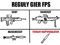 Reguły gier FPS... xD