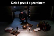 Przed egzaminem