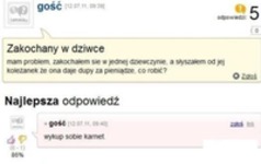 Zakochał się w KOBIECIE która daje... Sprawdź co mu doradzili na forum