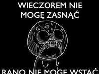 Wieczorem nie mogę zasnąć