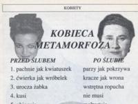 Kobieca metamorfoza. Przed i po ślubie! Pachnie jak kwiatuszek... parzy jak... ;D