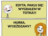 Koles wygrał w TOTKA! Zobacz co na to jego dziewczyna! MASAKRA!