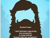 Nie dotykac brody