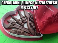 Czekoladki dla faceta