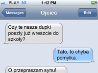 Ojciec pomylił numery i wysłał sms do swoich dzieci! Zobacz jak to się skończyło! :D