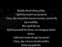 Rybak złowił złotą rybkę :D