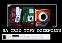 Są trzy typy dziewczyn...