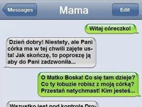 Matka pisze sms do córki! ZOBACZ co jej odpisała DOBRE! :D