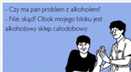 Czy ma pan problem z alkoholem