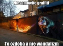 Na takie graffiti miło się patrzy