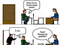 Paweł zagiął nauczycielkę :D