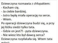 Wzruszająca historia - zobacz co jej ojciec odwalił, haha! :)